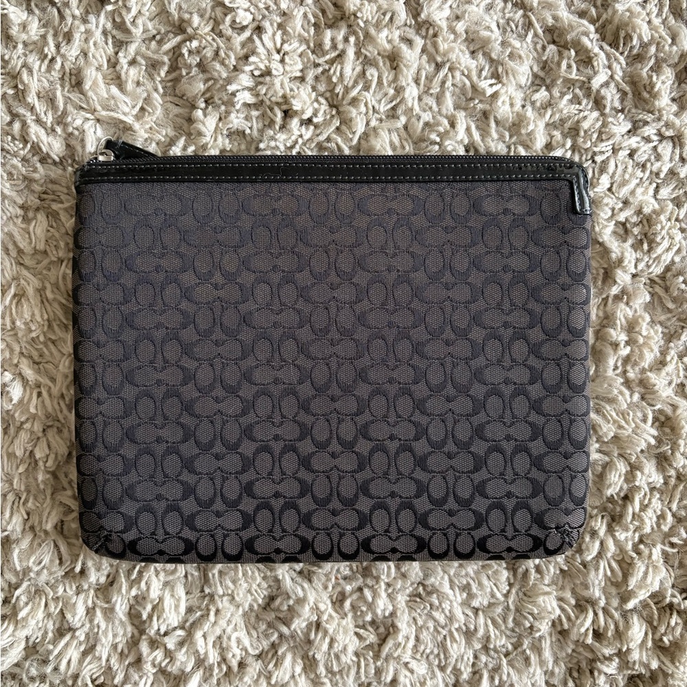 BLACK COACH IPAD CASE